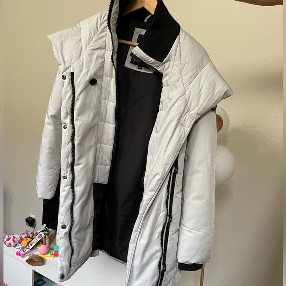 Noize Vegan Canadian parka puffer off-white - Picture 7 of 9